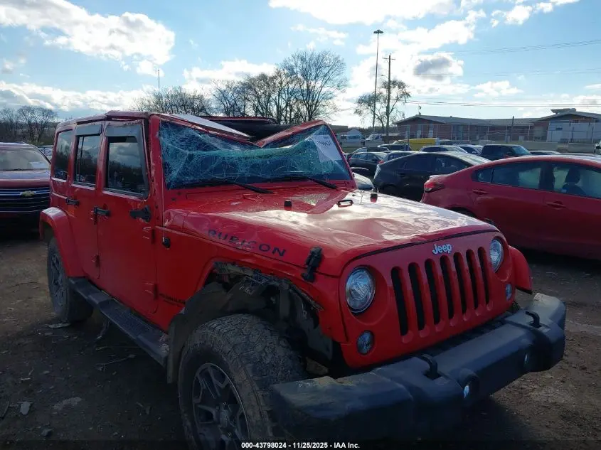 2017 JEEP WRANGLER UNLIMITED RUBICON 4X4