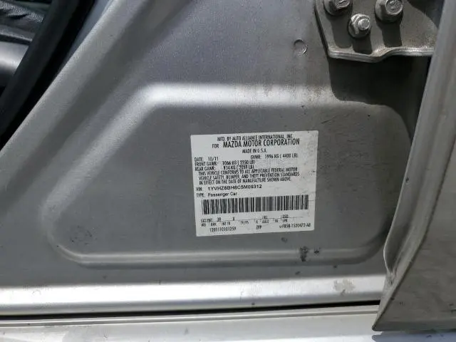 2012 MAZDA 6 I  