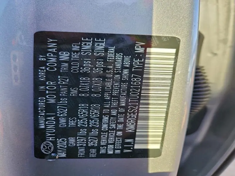 2026 HYUNDAI PALISADE SEL CONVENIENCE  