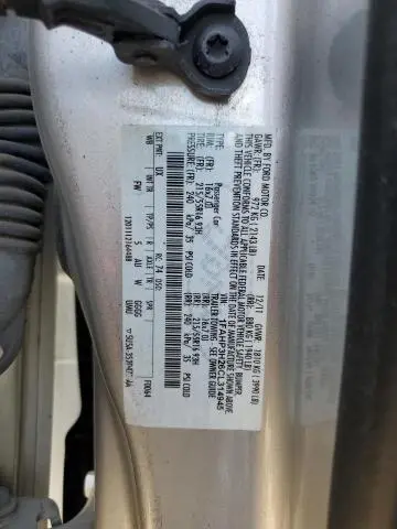 2012 FORD FOCUS SEL  