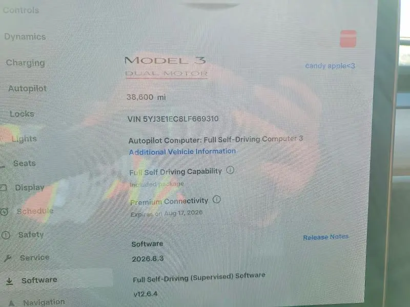2020 TESLA MODEL 3   