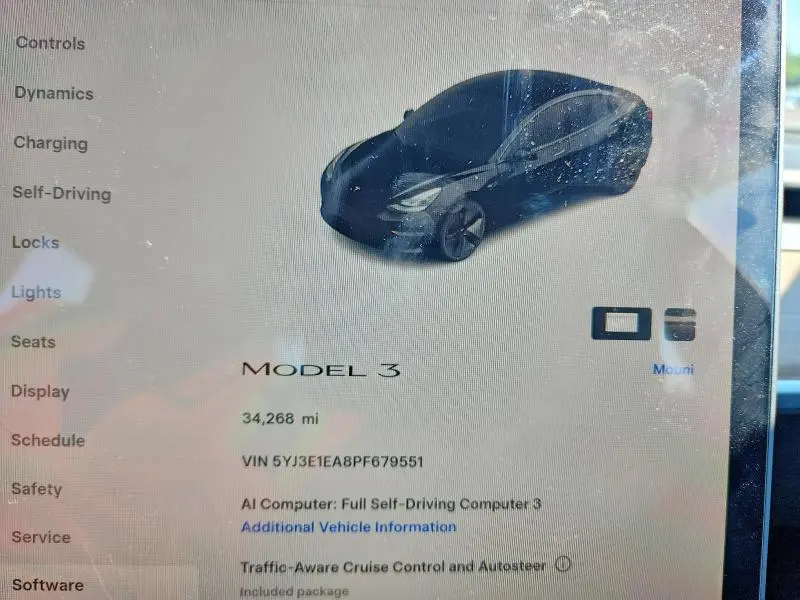 2023 TESLA MODEL 3   