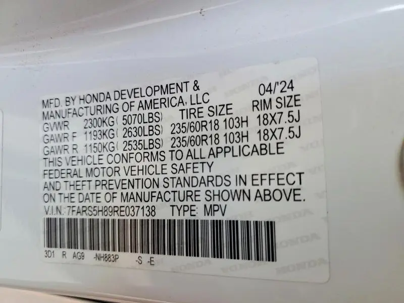 2024 HONDA CR-V SPORT-L  