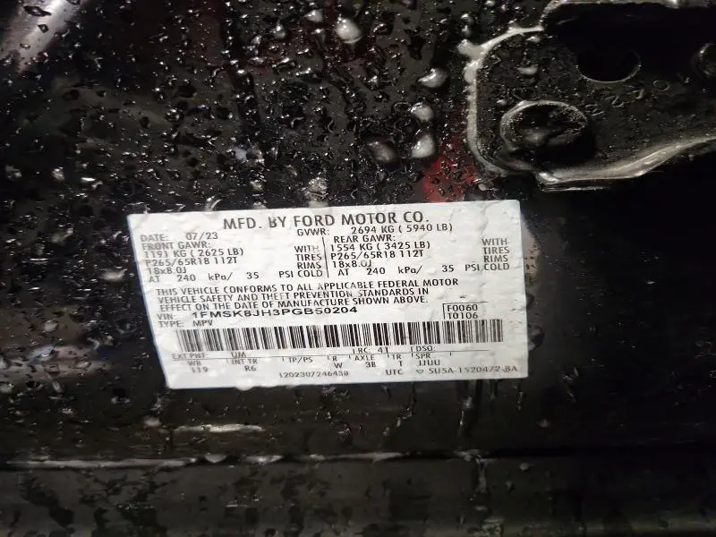 2023 FORD EXPLORER TIMBERLINE  