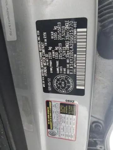 2013 HYUNDAI SANTA FE SPORT   