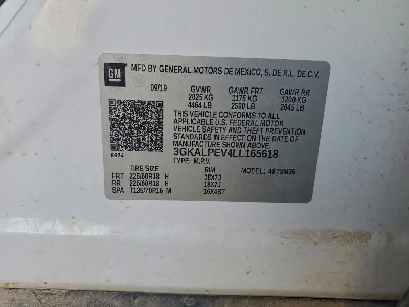 2020 GMC TERRAIN SLT  