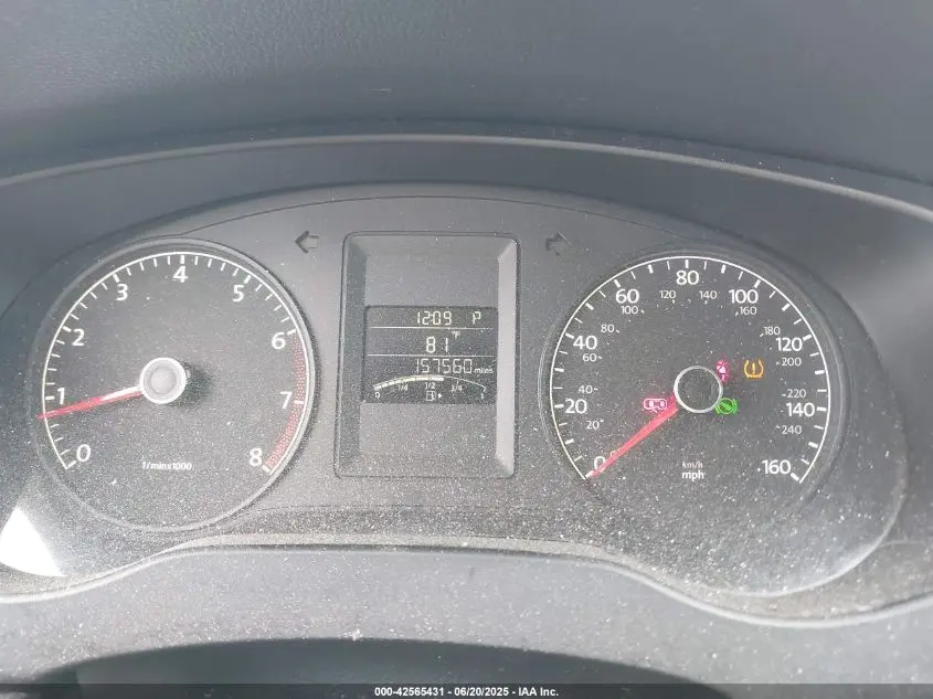 2011 VOLKSWAGEN JETTA 2.5L SE