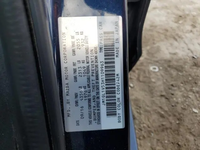 2017 MAZDA 6 TOURING