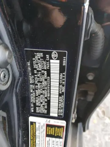 2015 TOYOTA CAMRY HYBRID  