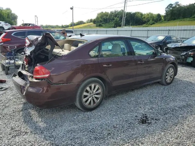 2013 VOLKSWAGEN PASSAT S