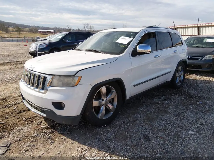 2013 JEEP GRAND CHEROKEE OVERLAND