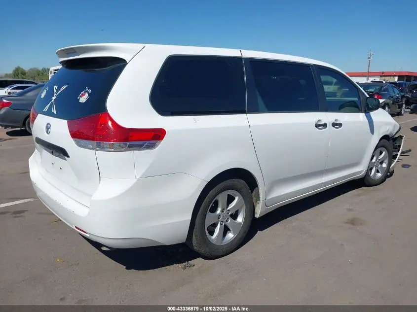 2013 TOYOTA SIENNA L V6 7 PASSENGER