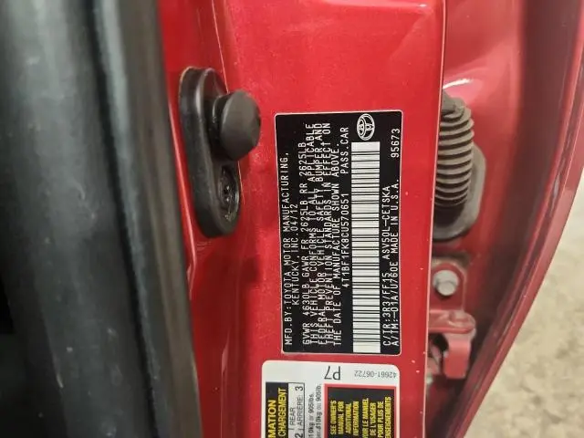 2012 TOYOTA CAMRY BASE  