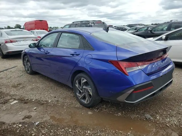 2025 HYUNDAI ELANTRA BLUE  