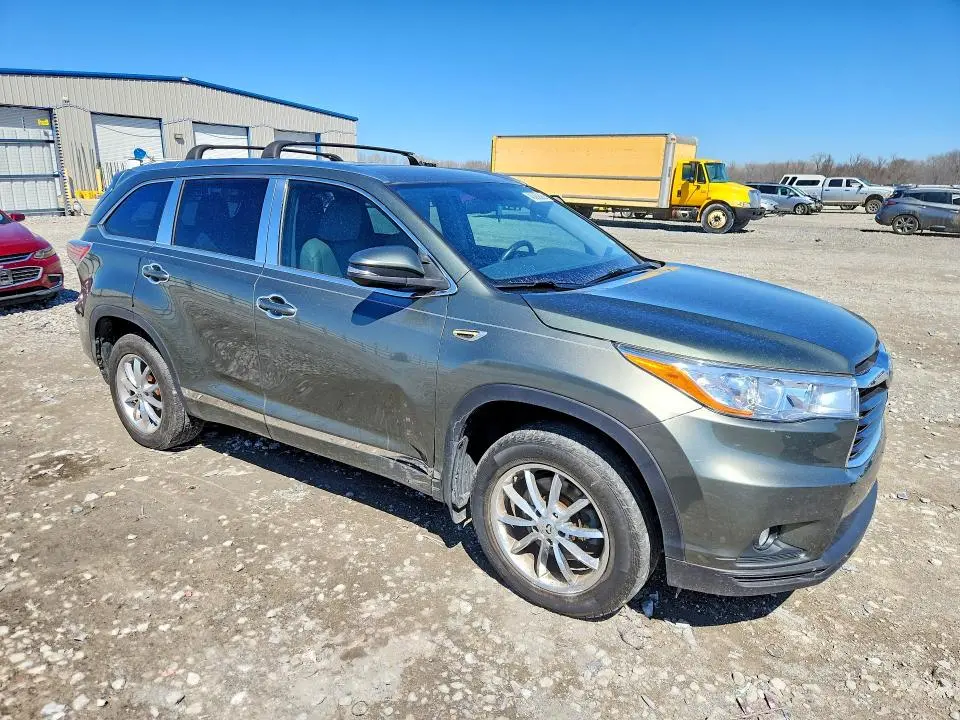 2015 TOYOTA HIGHLANDER XLE  