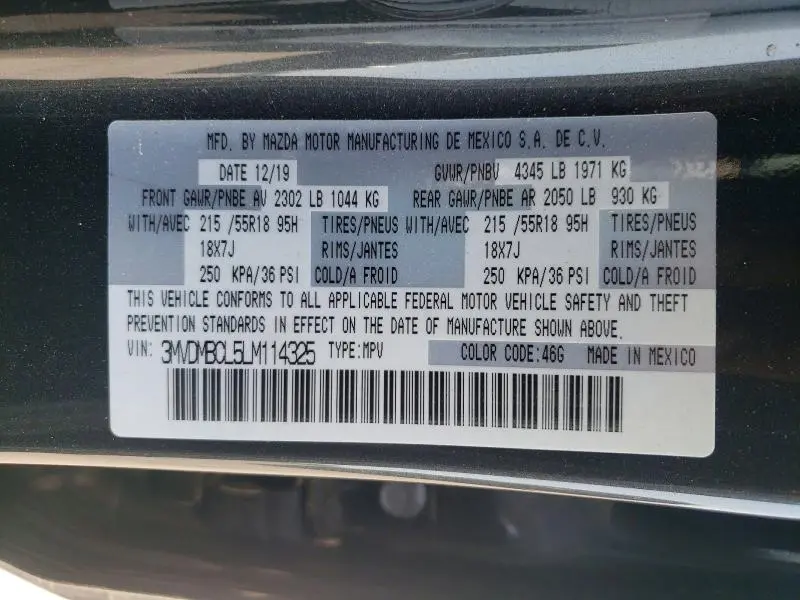 2020 MAZDA CX-30 SELECT  