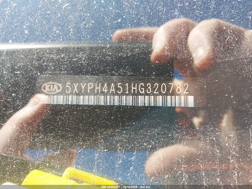 2017 KIA SORENTO 3.3L EX