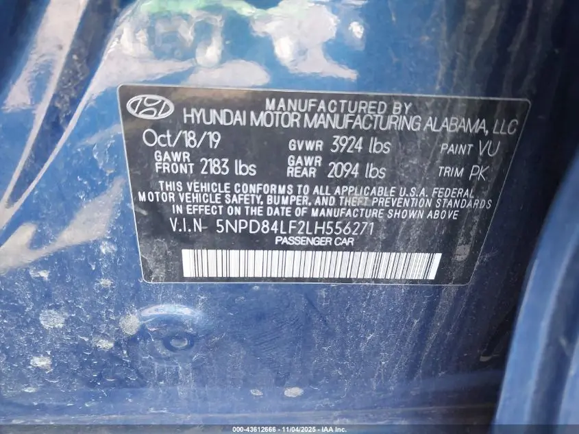 2020 HYUNDAI ELANTRA VALUE EDITION