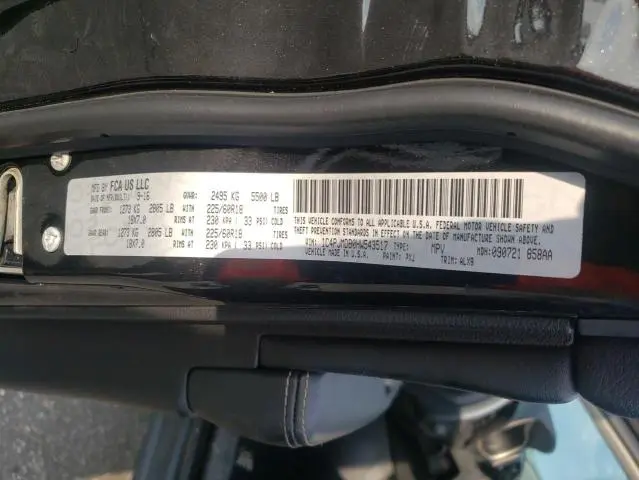 2017 JEEP CHEROKEE LIMITED  