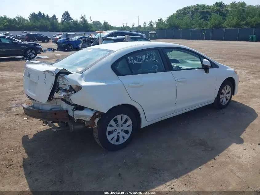 2012 HONDA CIVIC LX