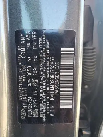 2024 HYUNDAI ELANTRA SEL  