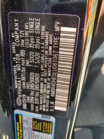 2020 HYUNDAI PALISADE SEL  