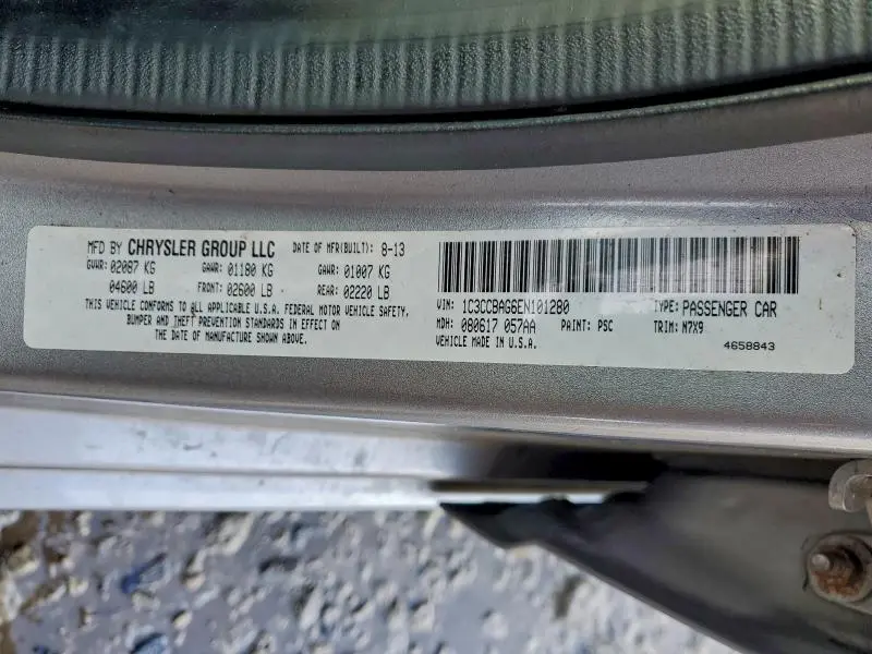 2014 CHRYSLER 200 LX  