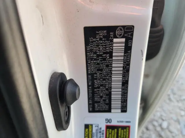 2015 TOYOTA COROLLA L  