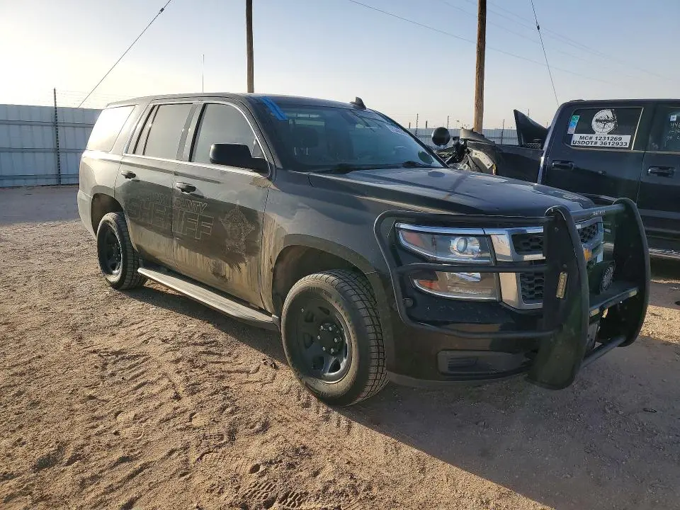 2018 CHEVROLET TAHOE POLICE  
