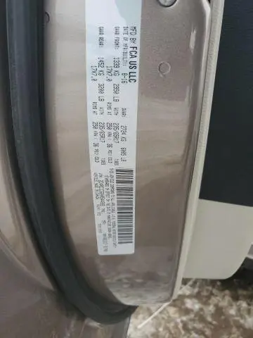 2017 CHRYSLER PACIFICA TOURING  