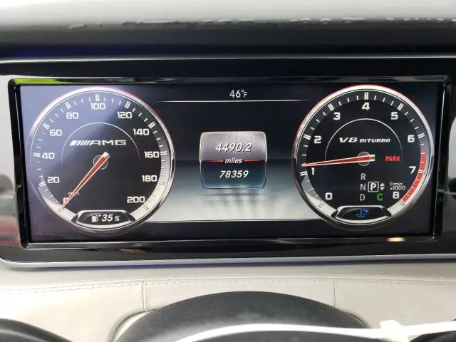 2015 MERCEDES-BENZ S 63 AMG  