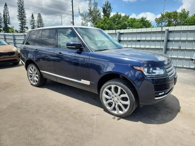 2017 LAND ROVER RANGE ROVER HSE  