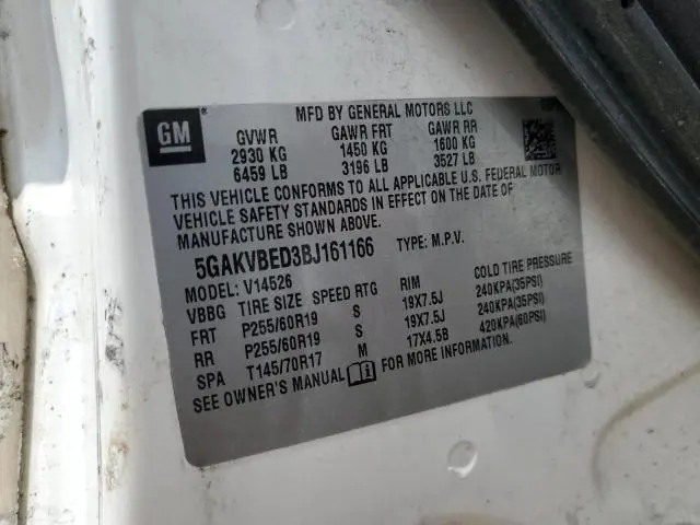 2011 BUICK ENCLAVE CXL