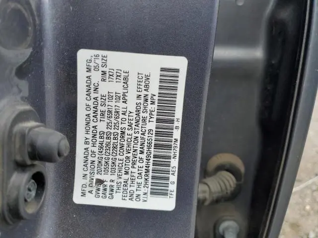 2016 HONDA CR-V SE  