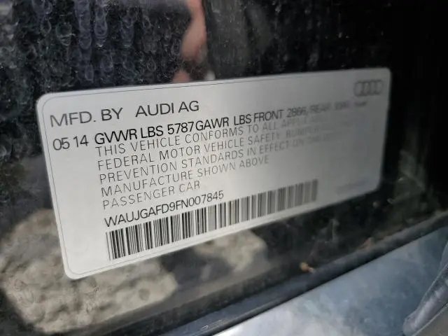 2015 AUDI A8 QUATTRO  