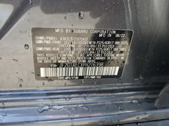 2023 SUBARU CROSSTREK PREMIUM  