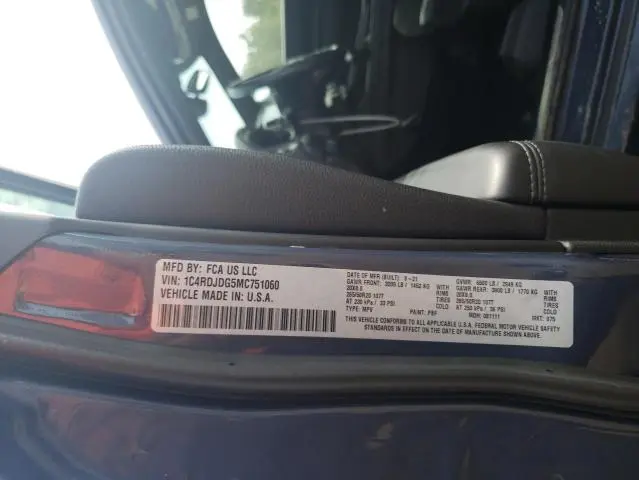 2021 DODGE DURANGO GT  