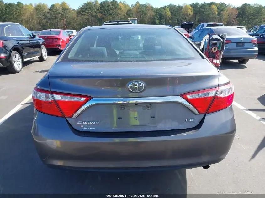 2016 TOYOTA CAMRY LE