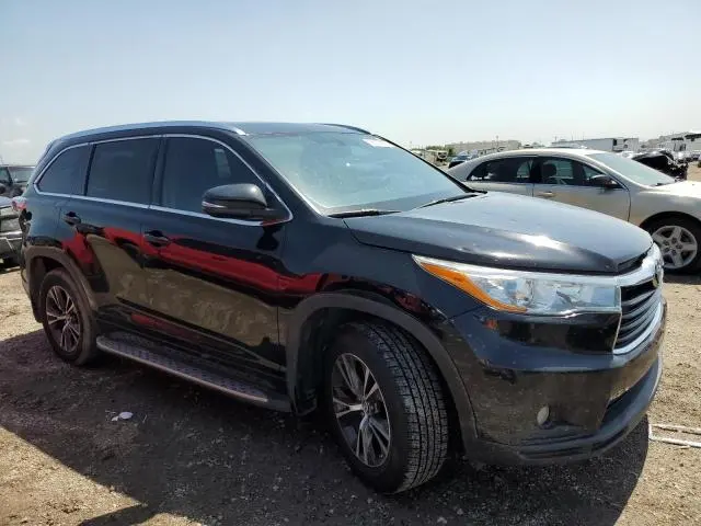 2016 TOYOTA HIGHLANDER XLE  