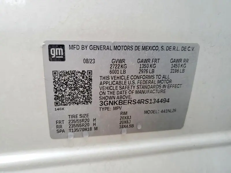 2024 CHEVROLET BLAZER RS  