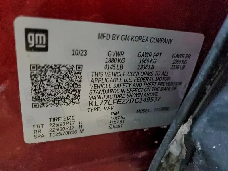 2024 CHEVROLET TRAX LS  