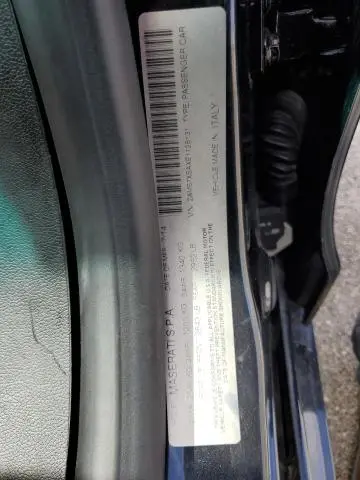 2014 MASERATI GHIBLI   