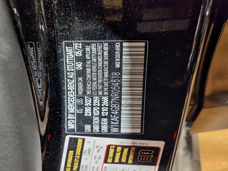 2022 MERCEDES-BENZ C 300  