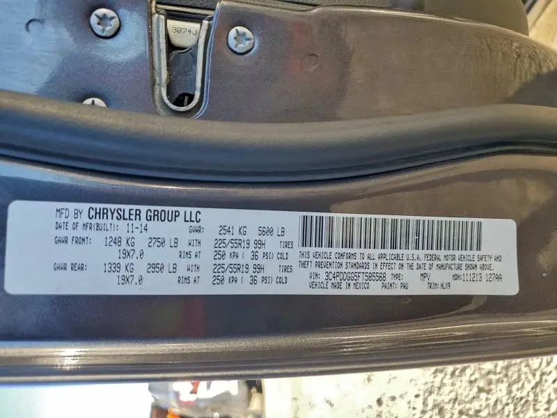 2015 DODGE JOURNEY CROSSROAD  