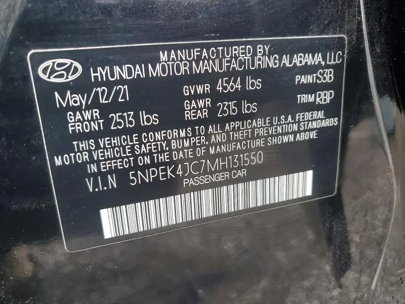 2021 HYUNDAI SONATA N LINE  