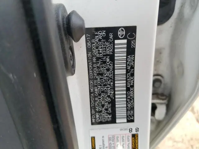 2018 TOYOTA CAMRY   