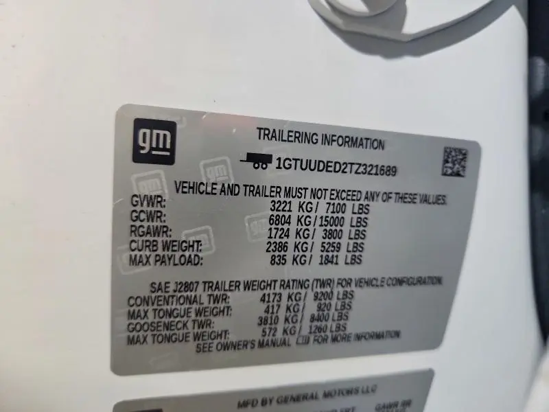 2026 GMC SIERRA K1500 SLT  