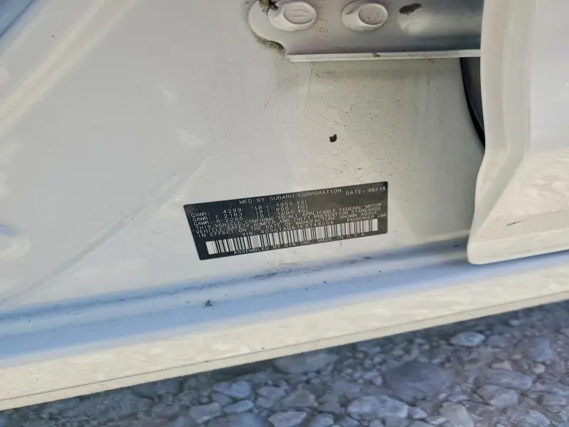 2019 SUBARU IMPREZA   
