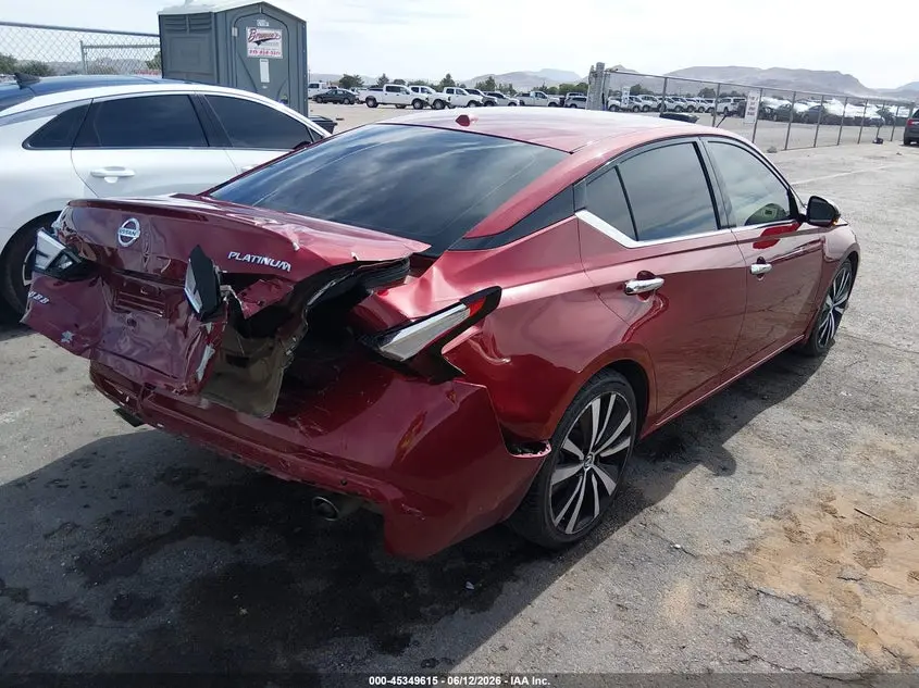 2020 NISSAN ALTIMA PLATINUM FWD