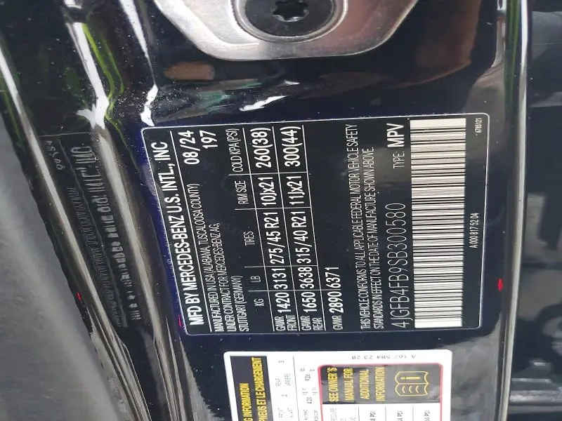 2025 MERCEDES-BENZ GLE 350 4MATIC  